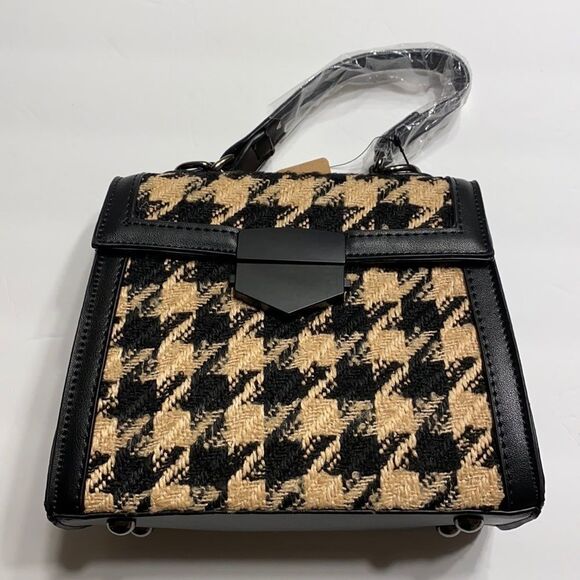 Handbags - HOUNDSTOOTH CROSS BODY BAG
